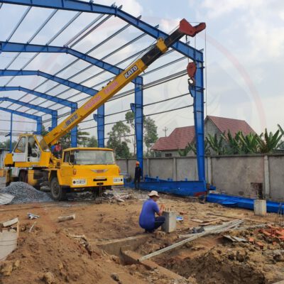 XÂY DỰNG NHÀ XƯỞNG TIỀN CHẾ 3